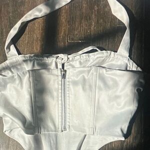 Elegant Gray Women's Top